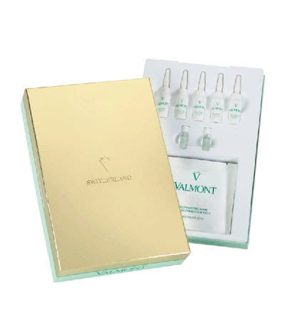 Shop Valmont Eye Regenerating Mask (pack Of 5) In White