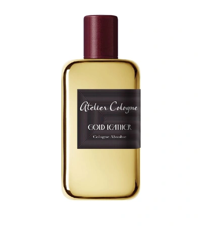 Shop Atelier Cologne Gold Leather Cologne Absolue (100ml) In White