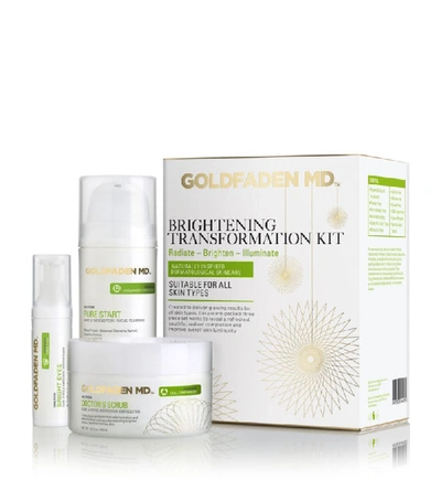 Shop Goldfaden Md Brightening Transformation Kit In White