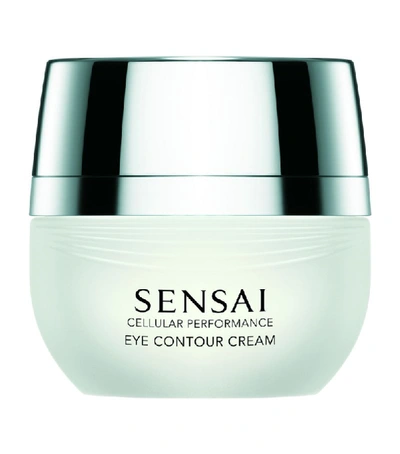 Shop Sensai Cellular Performance Eye Contour Cream (15ml) In White