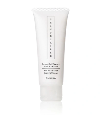 Shop Chantecaille Rice And Geranium Foaming Cleanser In White