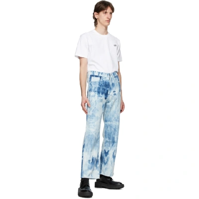 Shop Our Legacy Blue Third Cut Jeans In Curtaindenm