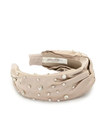 Shop Jennifer Behr Lilian Headband In Neutrals