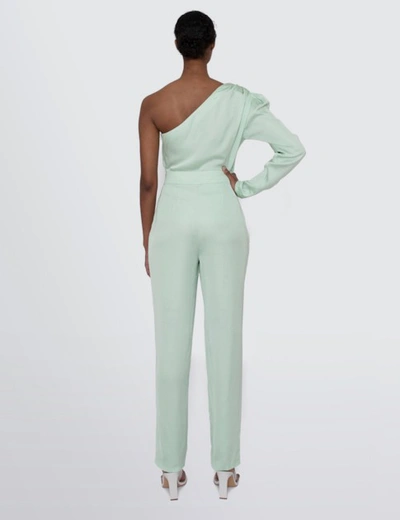 Shop Aéryne Victoria Trousers In Green