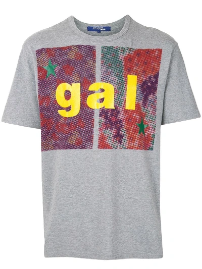 Pre-owned Junya Watanabe Gal Print T-shirt In Grey