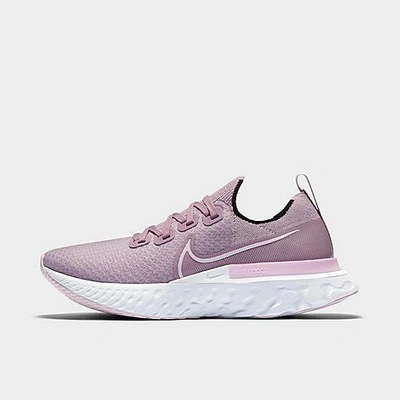 Shop Nike Women's React Infinity Run Flyknit Running Shoes In Pink