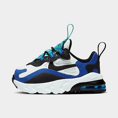 Shop Nike Boys' Toddler Air Max 270 React Casual Shoes In Blue/black