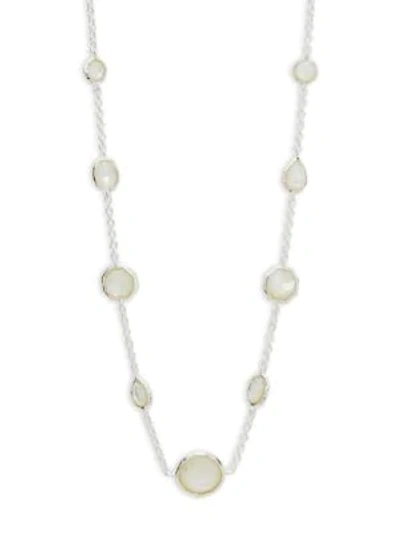 Shop Ippolita Rock Candy Sterling Silver And Mother Of Pearl Necklace