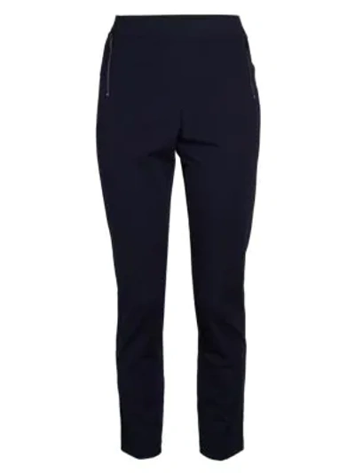 Shop Karl Lagerfeld Cool Compression Pants In Marine