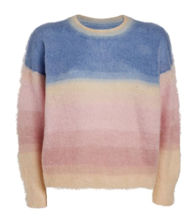 Shop Isabel Marant Étoile Mohair-rich Drussell Sweater