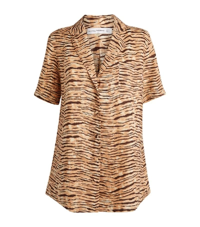 Shop Faithfull The Brand Charlita Tiger Shirt Dress