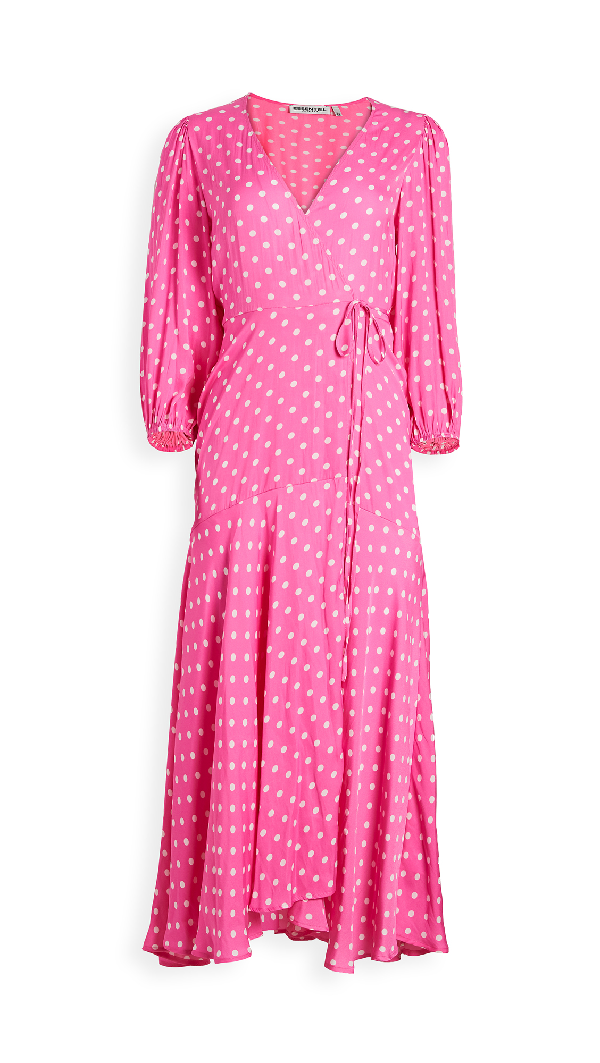 essentiel antwerp polka dot dress