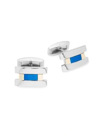 Shop Saks Fifth Avenue Stainless Steel Cuff Links
