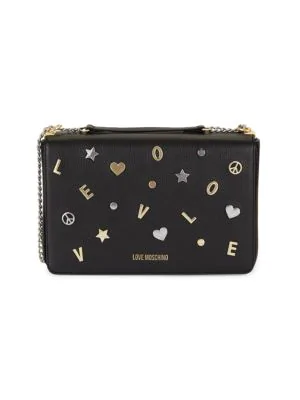 love moschino chain crossbody bag