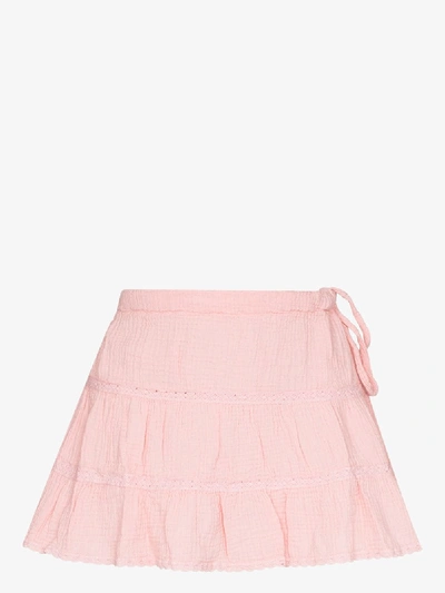 Shop Honorine Pink Jane Tiered Skirt