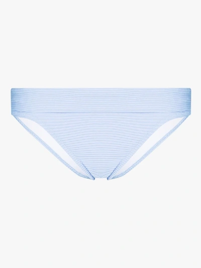 Shop Heidi Klein Bora Bora Classic Bikini Bottoms In Blue