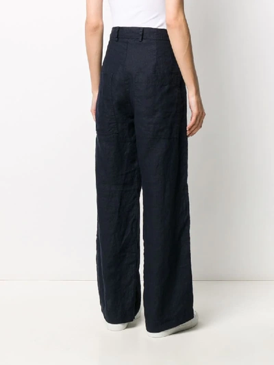 RUNDHOLZ FLARED STYLE TROUSERS 