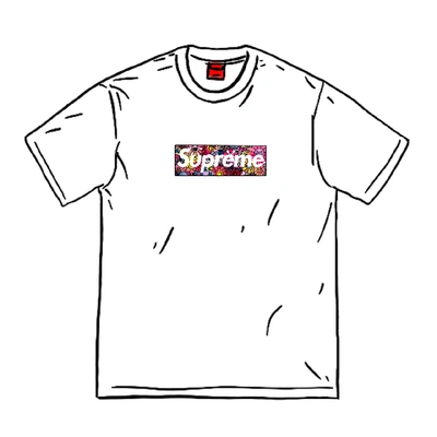 Supreme x takashi murakami box logo sales