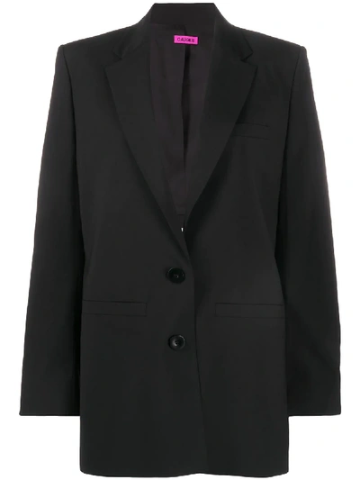 Shop Gauge81 Saba Cut-out Tailored Blazer In Black