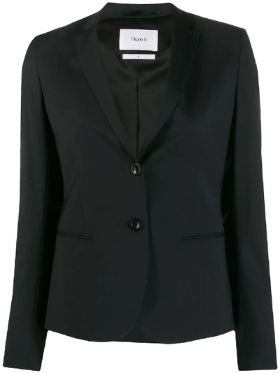 Shop Filippa K Jackie Blazer In Blue