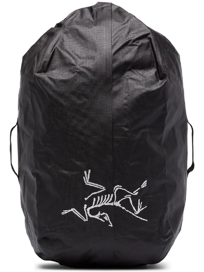 Shop Arc'teryx Carrier Duffle 55 Holdall Bag In Black