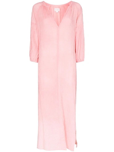 Shop Honorine Bianca Mid-length Dress In Pink