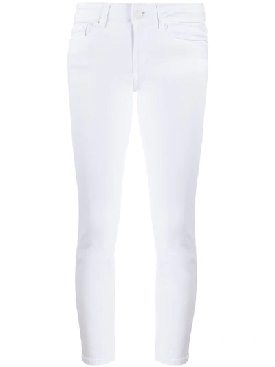 Shop Dondup Skinny Jeans In White