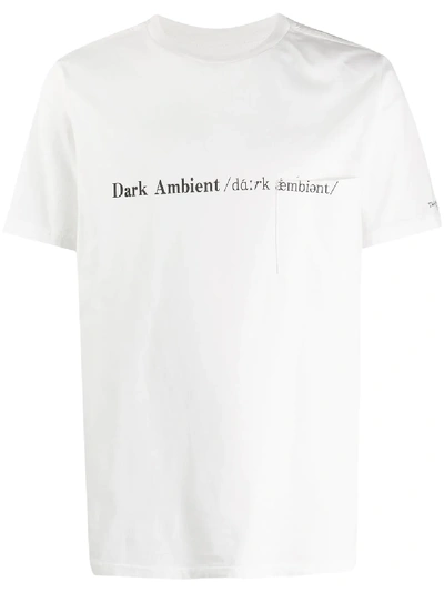 Shop Takahiromiyashita The Soloist Dark Ambient Patch Pocket T-shirt In White