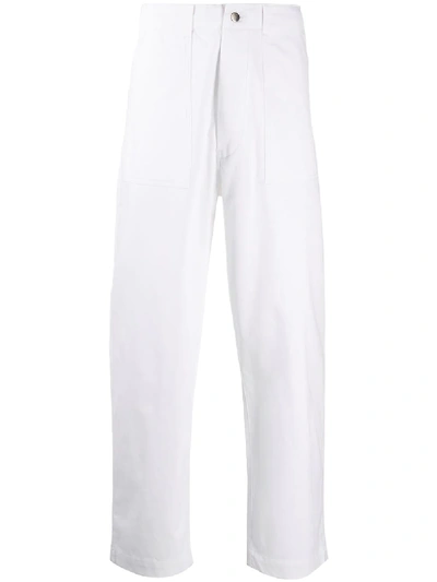 Shop Société Anonyme Straight Leg Chinos In White