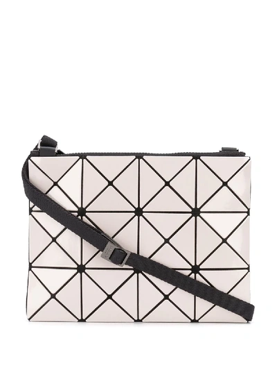 Shop Bao Bao Issey Miyake Geometric Pattern Cross Body Bag In Neutrals