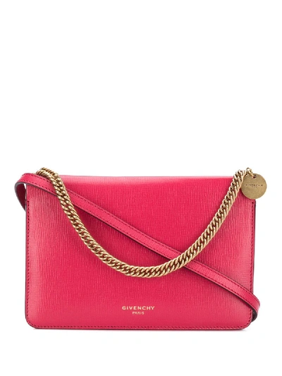 Shop Givenchy Cross3 Crossbody Bag In Pink