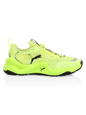 neon yellow pumas