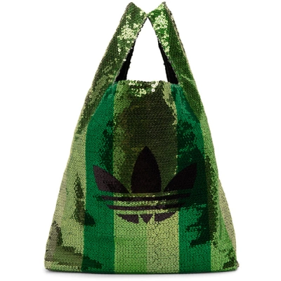 Adidas Originals Green Anna Isoniemi Edition Sequin Tote In Mist Jade |  ModeSens