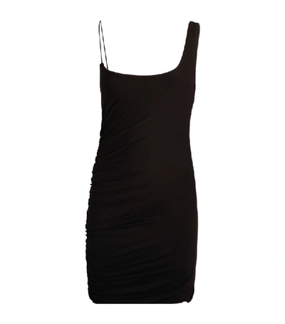 Shop Alix Nyc Emmons Asymmetric Shoulder Dress
