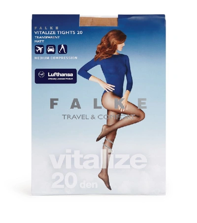 Shop Falke Vitalize 20 Tights In Nude
