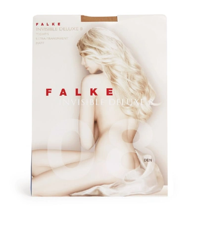 Shop Falke Invisible Deluxe 8 Tights In Nude