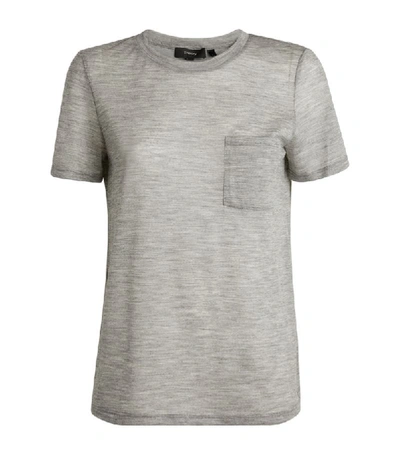 Shop Theory Wool Pocket T-shirt
