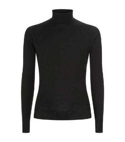 Shop John Smedley Merino Wool Rollneck Cherwell Sweater