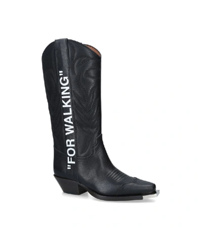 Shop Off-white "for Walking" Cowboy Boots