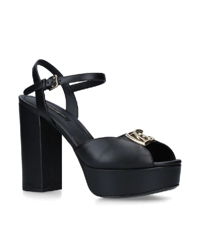 Shop Dolce & Gabbana Millennials Platform Sandals 120