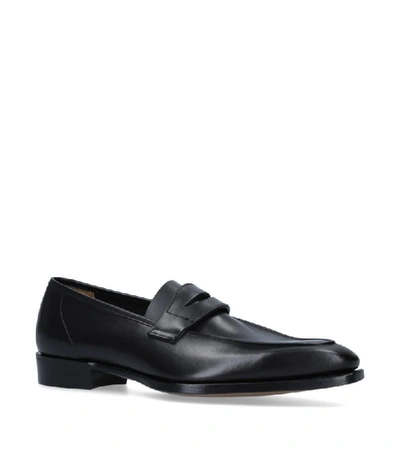 Shop George Cleverley Leather George Loafers