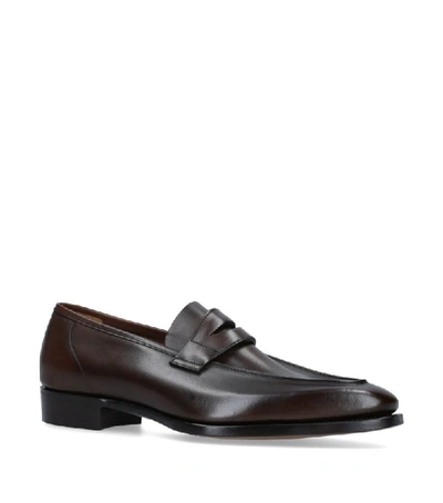 Shop George Cleverley Leather George Loafers