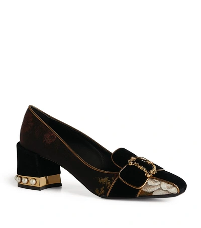 Shop Dolce & Gabbana Lily Loafers 60