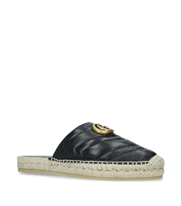 gucci pilar espadrille slide