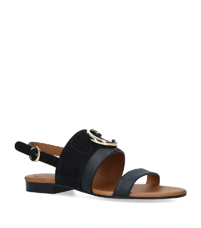 Shop Chloé Leather C Sandals