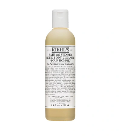 Shop Kiehl's Since 1851 Kiehl's Pour Homme Bath And Shower Liquid Body Cleanser (250ml) In White