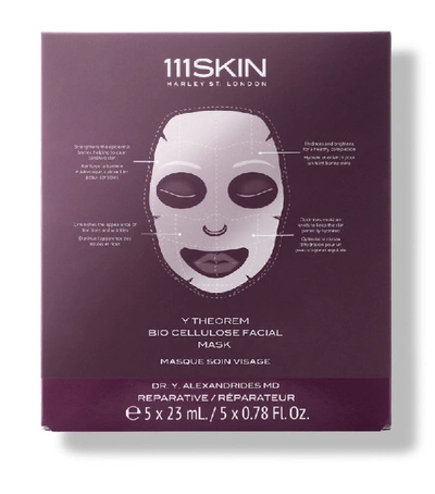 Shop 111skin Y Theorem Bio Cellulose Facial Mask (5 X 23ml) In Multi
