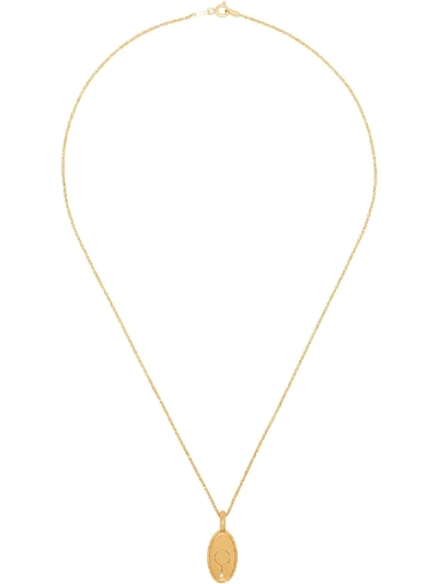 Shop Hermina Athens Empress Tarot Pendant Necklace In Gold