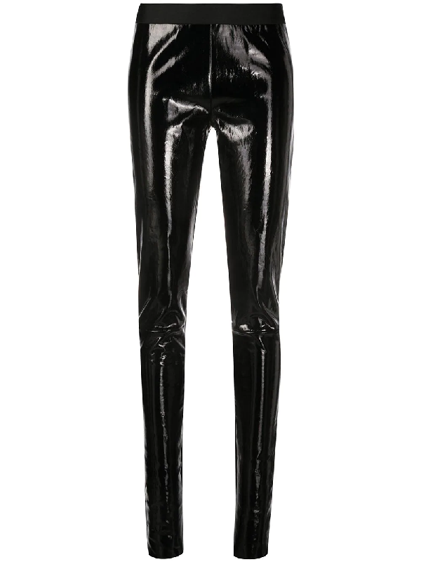 ann demeulemeester leather pants