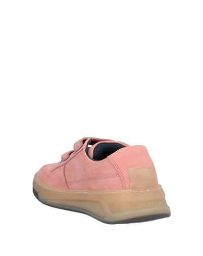 Shop Acne Studios Sneakers In Salmon Pink